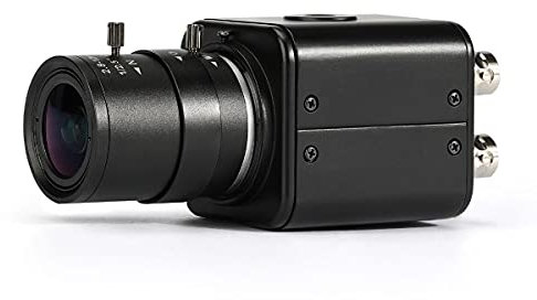 Cámara HD SDI, cámara de seguridad CCTV digital de 2MP 1080P, sensor de alta sensibilidad 1/2.8 CMOS con lente manual varifocal HD 3MP de 2.8-12 mm, adaptador de corriente CC 12 V 1 A, ahorro