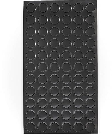 TMS Magnetic Dots for Crafts, Self Adhesive | 66 QTY | Small Sticky Back Magnets | Make your own Fridge Magnets for Kids, Notes or Reminders | Round Stick on Magnetic Strips [1.5mm thick]