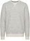 11 Project Egron Herren Sweatshirt Pullover Pulli meliert mit Rundhals-Ausschnitt aus 100% Baumwolle, Größe:XL, Farbe:Snow White (110602)