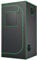 Green Hut Gewächszelt, hochreflektierender Mylar, dunkler Raum mit Beobachtungsfenster, herausnehmbarer Bodenwanne und Werkzeugtasche für den Anbau in Innenräumen, 81,3 x 81,3 x 160 cm, 91 x 91 cm