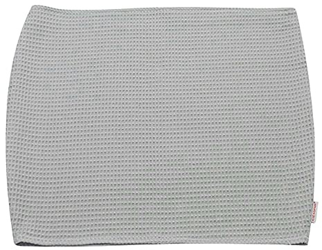 HOBEA-Germany Baby-Lagerungsbezug für Stillkissen XXL Lagerungskissen Schwangerschaftskissen Seitenschläferkissen groß (Waffelmuster anthrazit, Lagerungsbezug)