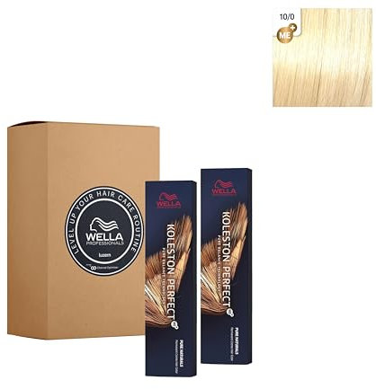 2er Wella Koleston Perfect ME+ Pure Naturals 10/0 Hellstes Blond/Natur 60ml