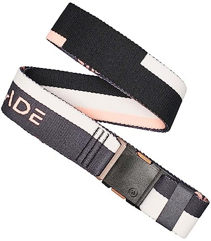 Arcade Sierra A2 Stretchgürtel, Schwarz/Blush, One size