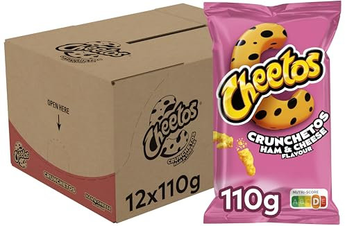 Cheetos | Crunchetos Cheese/Ham | 12 x 110 gram