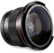 ZEZEFUFU Obiettivo grandangolare multi-rivestito Full AF 2-in-1 58MM 0.35X staccabile Macro Fisheye Lens di ricambio per Canon SLR DSLR Camera