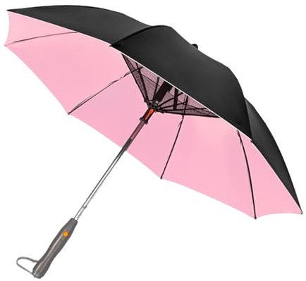 Paraguas refrescante con ventilador, sombrilla con ventilador incorporado | Sombrilla refrescante del sol con ventilador – Paraguas de viaje con ventilador de refrigeración personal para caminar,