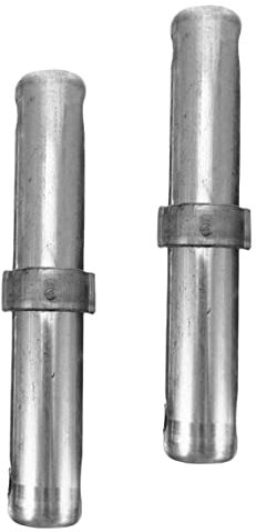 Homoyoyo 2st Gerüstzubehör Stange Zubehör Für Gerüste Echafaudage Steckbolzen Für Gerüste Gerüstteil Gerüst-doppelkupplung Hardware-pin Doppelt Heringe Federhalter Für Gerüste Draht Eisen