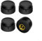 4 externe Sensoren, kabellos, TPMS-Monitor für Auto, SUV, Anhänger, Reifendruckkontrollsystem, Anzeige von Druck und Temperatur aller Räder, IP67 wasserdicht