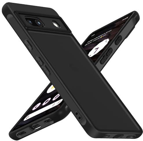 iVoler Cover Opaca per Google Pixel 7A, [Protezione Della Fotocamera] [Antiurto di Grado Militare] Custodia Traslucida Posteriore Ultra Sottile Anti-Impronte Protettiva Case
