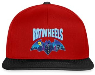 Spreadshirt Batwheels Batman-Symbol Mit Skyline Von Gotham Snapback Cap