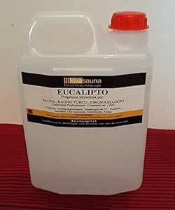 Aceite esencial de sauna y baño turco (1 L, eucalipto)
