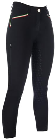 HKM Damen Hose Livigno Sportive Silikon-vollbesatz