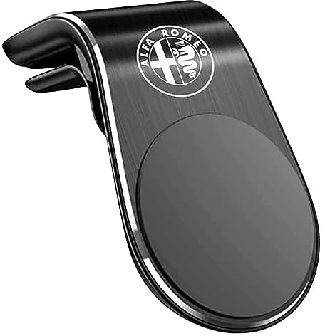 BIESL Handyhalterung Auto für Alfa Romeo Giulia GTA 2020 2021 2022 2023 2024 2025, 2025 Verbesserte Magnetische Handyhalter für Autos Lüftung EIN-Knopf-Release Kfz Smartphone Halterung