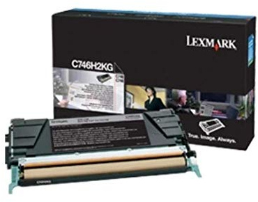 Lexmark C746H3KG Tintenpatrone für C746/C748 schwarz