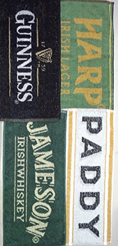 Pub Paraphernalia Set of 4 Irish Bar Towels