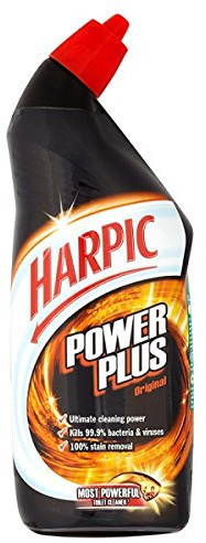 Harpic Powerplus Active Tablets, Original Scent, Pack 6 x 8 Tablets, Deep Clean Without Scrubbing, Removes 100% Limescale, Toilet Cleaner