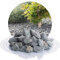 Schicker Mineral Diabas Ziersplitt grau 25 kg, Naturstein, Splitt für Steingärten, Beet, Gartenteich, Fassadenschutz, Weg- und Terrassengestaltung, robust, witterungsbeständig (Körnung 16-32 mm)