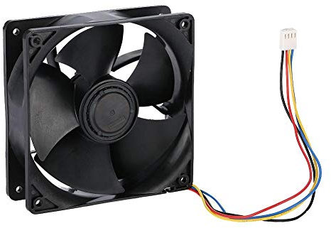 7000RPM Lüfter,36W 4 Pin Fast Heat Lüfter für Antminer Mining,250,3 CFM praktischer Doppelkugellagerlüfter, geräuscharmer PWM-Modulationsfunktion PC-Kühler,Tragbarer Antminer Lüfter