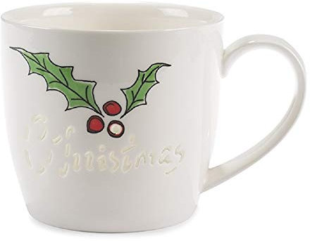 Baden - 1201949 - Becher, Weihnachten, Christmas, Porzellan, 10cm x 9cm, auch als Windlicht nutzbar