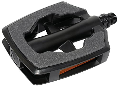 Union Unisex – Erwachsene SP-890 SBL Fahrradpedale, Matt Schwarz/Grau, Einheitsgröße