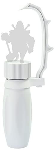 Evemodel Model Hand Painting Handle Coloring Holder Soldiers Handicraft (White)