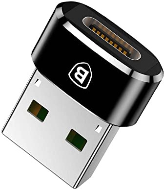Baseus ADAPTADOR USB MACHO A USB-C HEMBRA 5A,