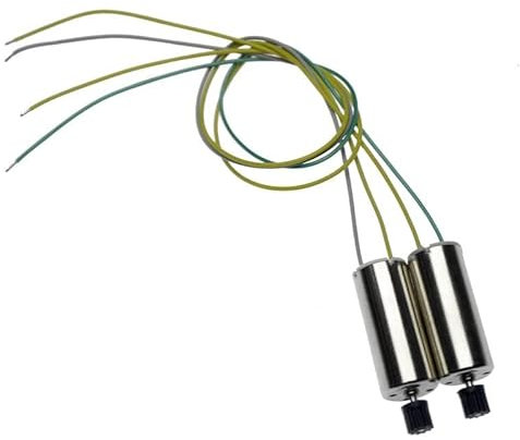 APEFIT Zubehör für Drohnen S167 S166 RC Drohne SP500 Ersatzteile Kit Propellers Blades Schutzrahmen CSJ S167 GPS Quadcopter Arme Motorradwellenschrauben austauschbar (Color : 2pcs 3.7V Motor)