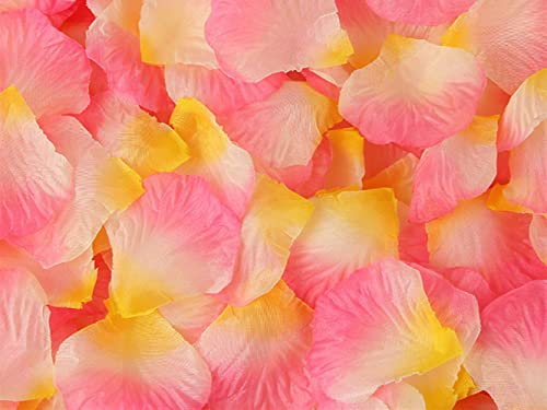 1000 Pieces Sakura Rose Petals, 20 Colours, Artificial Flower Confetti, Home Decorative Accessories, Ideal for Valentine’s Day Wedding Engagement Birthday Party Romantic Decoration