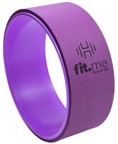fit.me Yoga Rad 33 cm, Yogarad, Yoga Wheel for Gymnastik, Meditation, Pilates und Dehnung, Stabiler und Rutschfester