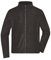 James & Nicholson Herren Microfleece Jacke - Klassisch geschnittene Jacke aus pillingfreiem Microfleece | Farbe: dark-grey | Grösse: 4XL