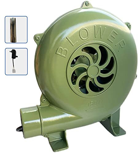 BBQ Forge Gebläse, 220V Kleiner Gebläse, Ofen Verbrennung Elektrogebläse, Aluminiumgehäuse Kreiselgebläse zum Kochen, Grill, Kamin, 100W (Größe : 150W)