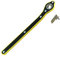 Car Jack Ratchet Wrench, Scissor Auto Labor-Saving Jack Ratchet Wrench with Long Handle, Tire Jack Lug Wrench Positive and Reversal Knob Design for Travel/Truck/SUV(as Shown)
