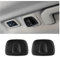 OFBAND 2 ganci per tetto auto, ganci per borse e borse compatibili con Volvo XC40 XC60 XC90 S60 S90 V60 V90, ganci essenziali per appendere vestiti, borse, ombrelli (nero/2 pezzi)