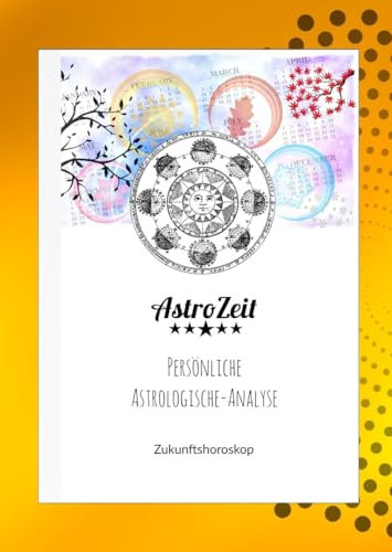 Zukunftshoroskop XXL personalisiert • über 200 Seiten • für 12 Monate /Beginn wählbar • Cover auswählbar