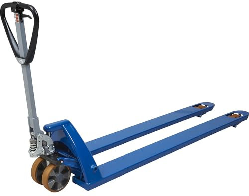 eurokraft | Transpalette | Extra-Long | Hauteur passages pour fourches 85 mm | Longueur fourches 2000 mm