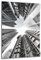 DARO Design - Wand-Bild auf 6mm HDF 40x30 cm schwarz weiß Gebäude Kunst - Wand-Deko Bilder Geschenk