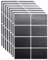 ZAMXHUG 64pcs Schwarz Rechteckig Etiketten Selbstklebend Groß Lager Klebeetiketten Wasserdicht Aufkleber für Marmelade Beschriften Adressetiketten(40 x 60 mm)