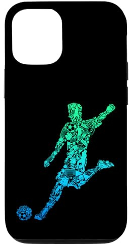 Fußball Fußballer Kinder Jungen Herren Hülle für iPhone 12/12 Pro