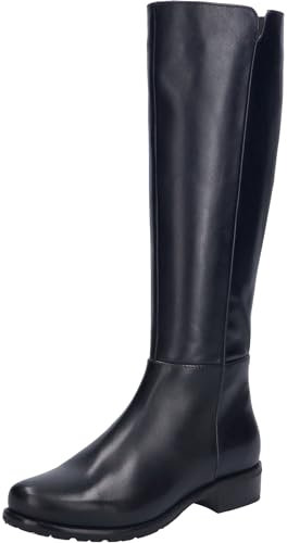 Josef Seibel Damen Klassische Stiefel Chiara 01,Weite G (Normal),Wechselfußbett,uebergangsschuhe,lederstiefel,Boots,dunkelblau,39 EU