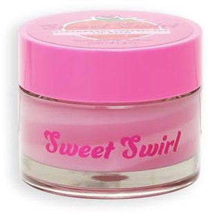 I Heart Revolution Sweet Swirl Lip Balm, Deeply Hydrated Lips Overnight With Sweet Scent, Vegan & Cruelty-Free, Strawberry Cheesecake