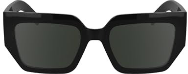 KARL LAGERFELD Damen KL6166S Sonnenbrille, Black, Einheitsgröße
