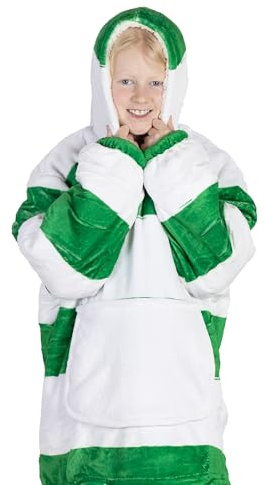 The Gift Scholars Officially Licensed Oversized Sherpa Fleece Hoodie – Ultra-Soft, Cozy Wearable for Kids and Boys