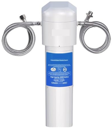 Filtro de agua de ósmosis inversa Purificador de filtro de agua potable debajo del fregadero, de filtración de agua potable debajo del mostrador, conexión directa para filtro de agua debajo del fregad