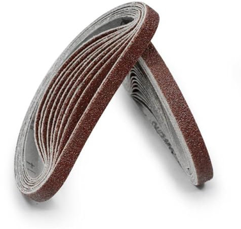 Schleifwerkzeug, Druckluftwerkzeuge, 10 Stück, Bandschleifer für Metallbearbeitung, mit umfangreichem Anwendungsbereich für Schweißpolitur (1000)