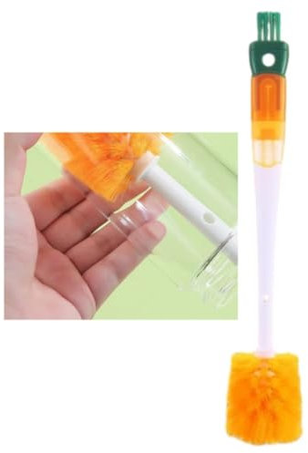 5 in 1 Water Bottle Brush, Bottle Brush Set, Bottle Cleaner Brush for Cleaning Straws, Thermos Cups, Tea Cups, Sports Bottles