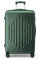 LALAHO Valise Cabine Rigide en ABS Léger, 4 roulettes Spinner, Coins Renforcés, Serrure à Combinaison, Poignée Télescopique - Bagage Cabine/Soute (Vert Foncé, M/55cm)