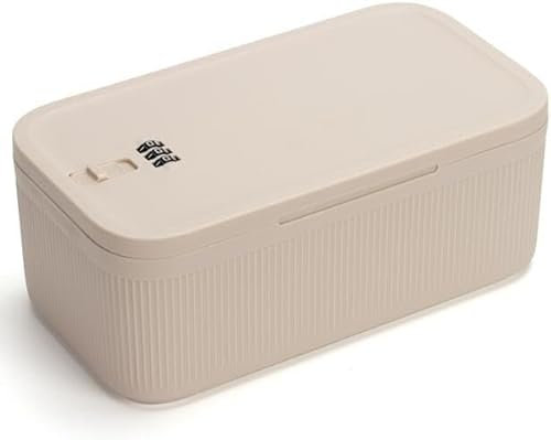Dayear Piccola scatola portaoggetti con serratura con codice combinato, carcere per telefono, medicine, per snack, frigorifero, sicurezza domestica