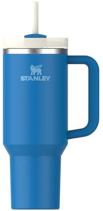STANLEY Quencher Tumbler with Straw 1.18 Lt - Azure, Azureblau