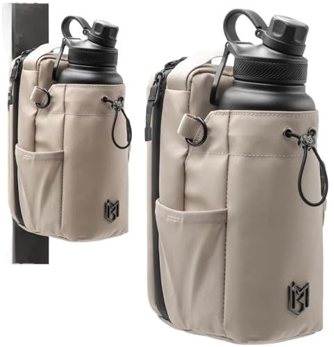 Magnetic Bag Company Magnetische Flaschentasche für Männer und Frauen | Magnetische Tasche für Fitnessstudio, Reisen, Arbeit und Sport | Halten Sie Ihre Gegenstände vom schmutzigen Boden im