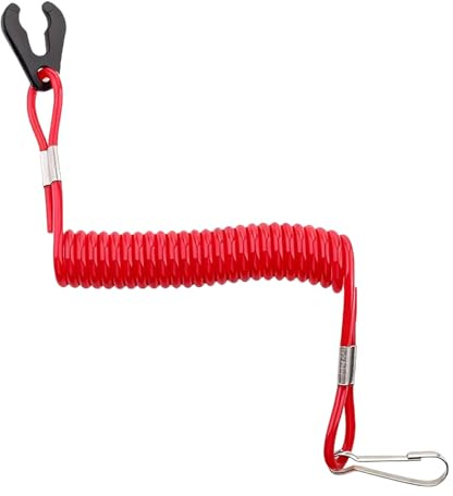 Safety Kill Switch,Boat Outboard Switch,Tohatsu Kill Cord,Kill Cord,Winch Switches,Outboard Engine Ignition Emergency Kill Stop Switch Safety Tether Lanyard for Tohatsu